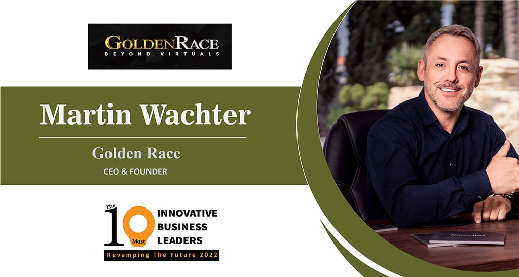 Martin Wachter, the CEO of GoldenRace