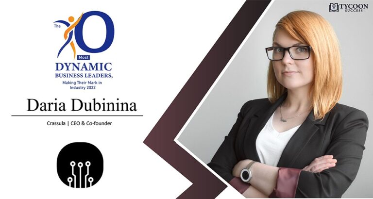 Daria Dubinina | CEO and co-founder | Crassula | Fintech