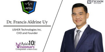 Francis Aldrine Uy | CVO and Founder | USHER Technologies Inc | Business Magazine | Tycoon Success Magazine
