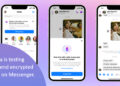 Backups on Messenger | Meta testing | end to end | encrypted