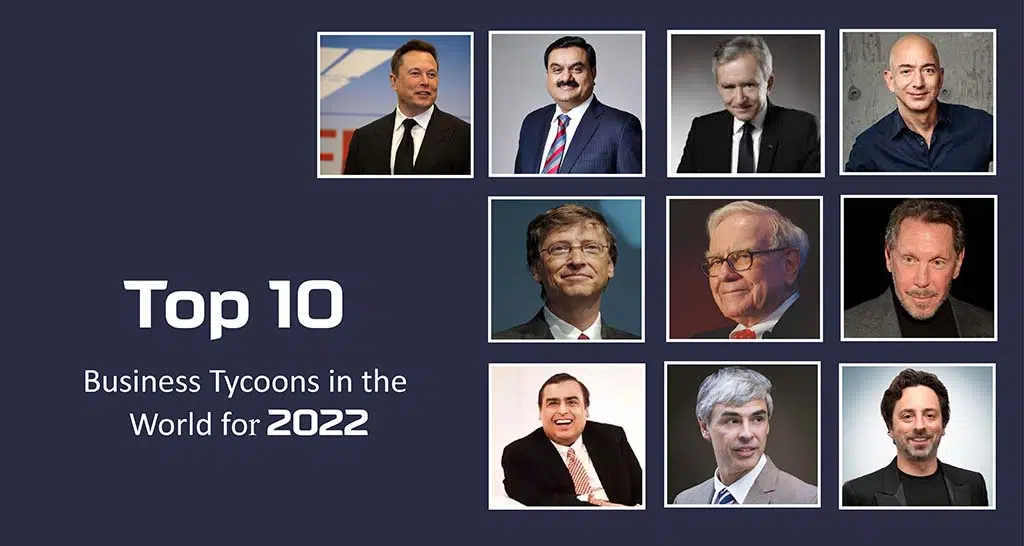 Top 10 Business Tycoons in the World for 2023