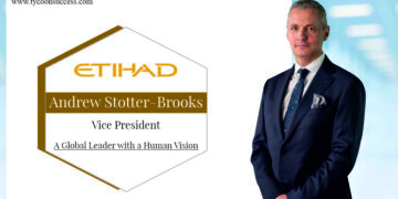 Andrew Stotter Brooks | Vice President of Learning and Development | Etihad Airways | Business Magazine | Tycoon Success Magazine