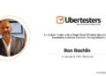 Ran Rachlin, Co-founder & CEO, of Ubertesters | Tycoon Success Magazine | Business Magazine