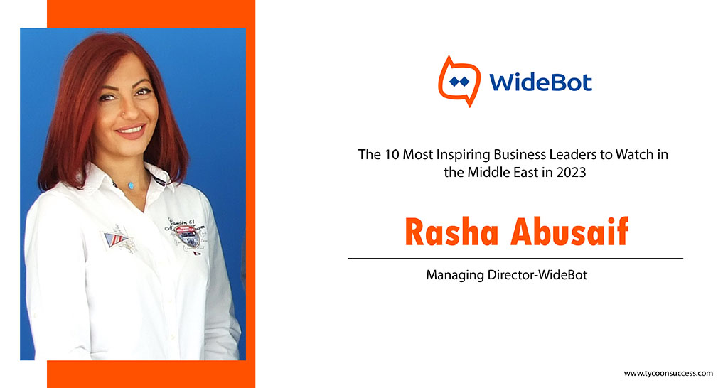 Rasha Abusaif : Top 10 Inspiring Business Leaders in MENA 2022