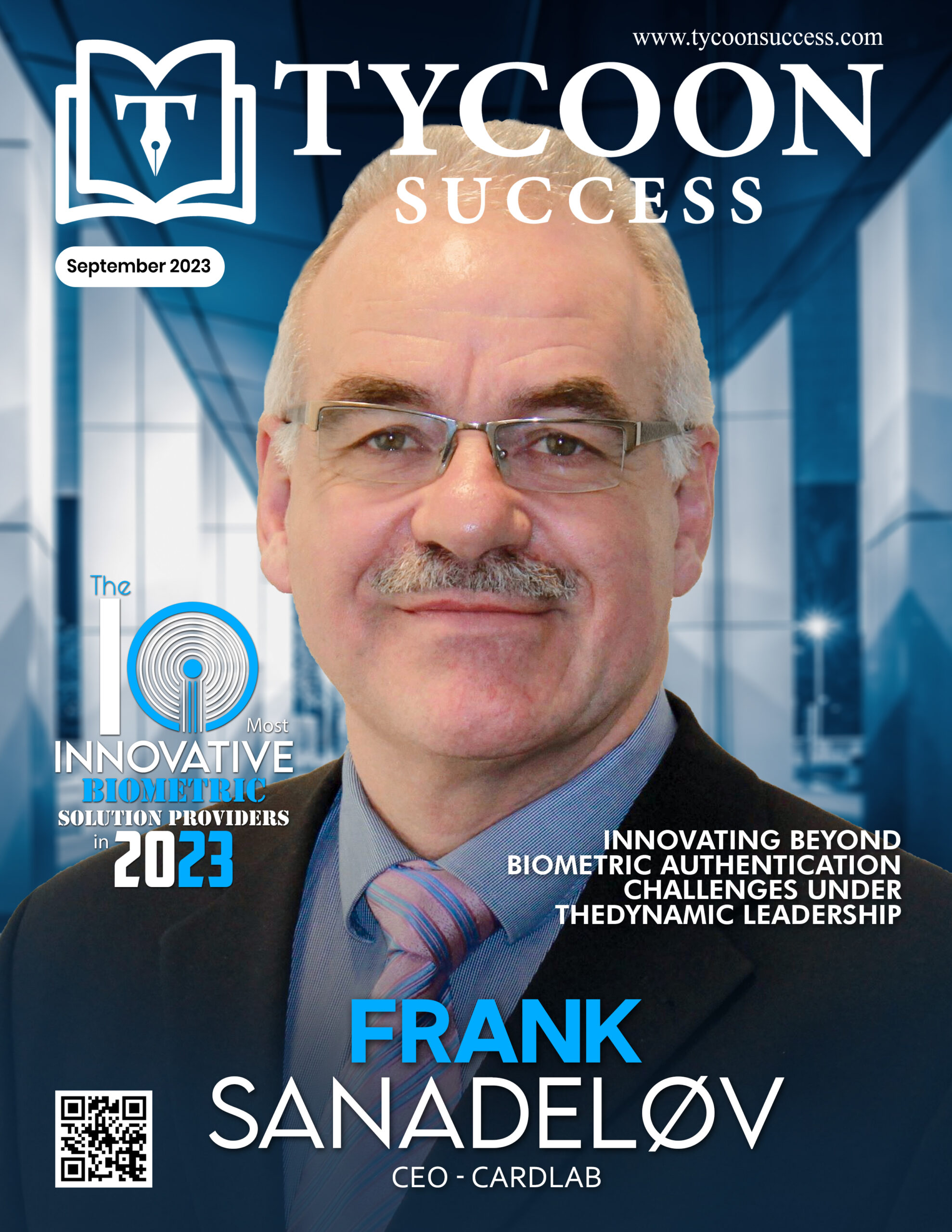 Frank Sandeløv | CEO | CardLab | Tycoon Success Magazine