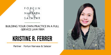 Kristine R. Ferrer | Partner | Fortun Narvasa & Salazar | Tycoon Success Magazine