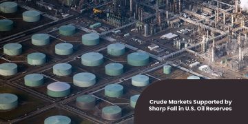 Crude Markets Supported by Sharp Fall in U.S. Oil Reserves