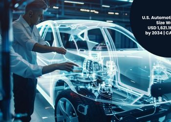 U.S. Automotive Market Size Worth USD 1,621.16 Million by 2034 | CAGR: 6.6%