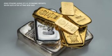 Gold Steadies Ahead of U.S. Economic Reports; Silver Slips After Hitting New High