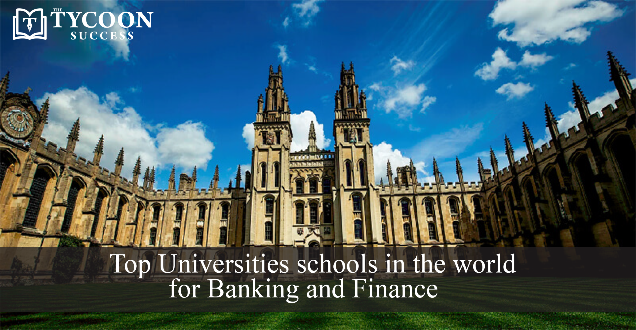 Top Universities For Master In Banking And Finance Across The World